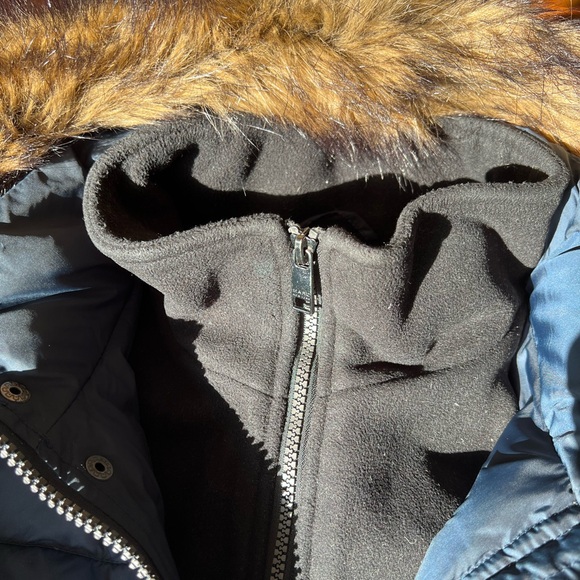 Andrew Marc Hooded down puffer Parka jacket - Picture 9 of 11